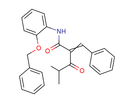 N-2-Benzyloxyphenyl a-Benzilidene Isobutyrylacetamide