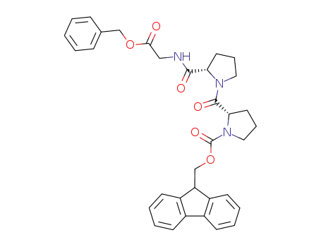N-(9H-fluoren-9-ylmethoxycarbonyl)-L-prolyl-L-prolylglycine benzyl ester