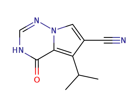 5-ISOPROPYL-4-OXO-3,4-DIHYDROPYRROLO[2,1-F][1,2,4]TRIAZINE-6-CARBONITRILE