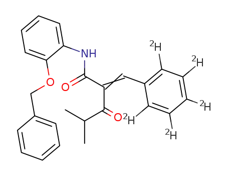 N-2-벤질옥시페닐 α-벤질리덴-d5 이소부티릴아세트아미드