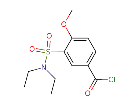 3-diethylsulfamoyl-4-methoxy-benzoyl chloride