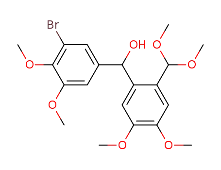 (3-bromo-4,5-dimethoxy-phenyl)-(2-dimethoxymethyl-4,5-dimethoxy-phenyl)-methanol