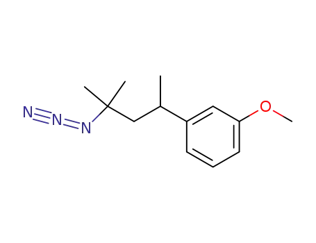 1-(3-azido-1,3-dimethylbutyl)-3-methoxybenzene