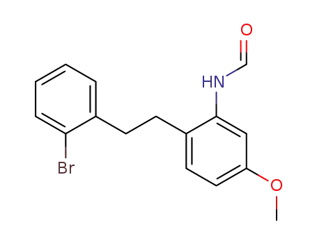 N-[2-[2-(2-브로모페닐)에틸]-5-메톡시페닐]포름아미드