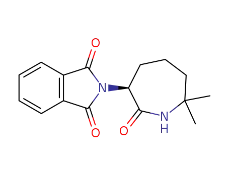 (S)-hexahydro-6-phthalimido-2,2-dimethyl-2H-azepin-7-one