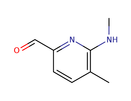 2-PYRIDINECARBOXALDEHYDE,5-METHYL-6-(METHYLAMINO)-