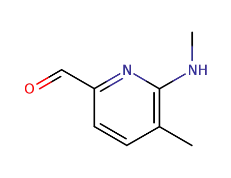 2-피리딘카르복스알데히드, 5-메틸-6-(메틸아미노)-(9CI)