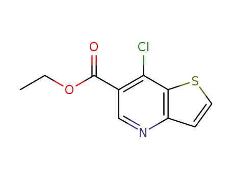 Molecular Structure of 83179-01-5 (7-CHLOROTHIENO[3,2-B]PYRIDINE-6-CARBOXYLIC ACID)