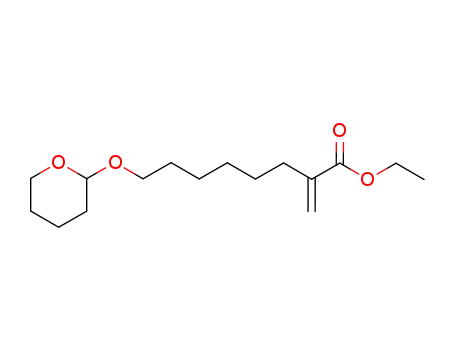 ethyl 2-<6-(tetrahydro-2H-pyranyloxy)hexyl>acrylate