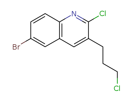 6-BROMO-2-CHLORO-3-(3-CHLORO-PROPYL)-QUINOLINE