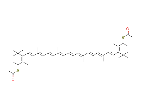 4,4'-diacetylthio-β,β-carotene