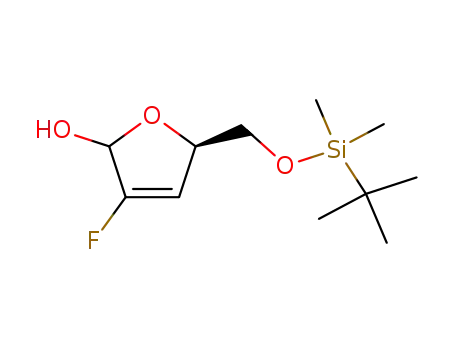 (R)-5-(tert-Butyl-dimethyl-silanyloxymethyl)-3-fluoro-2,5-dihydro-furan-2-ol