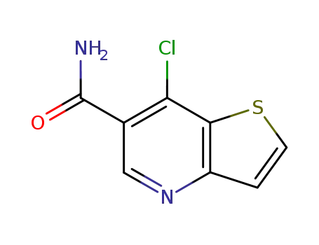 7-Chlorothieno[3,2-B]pyridine-6-carboxamide