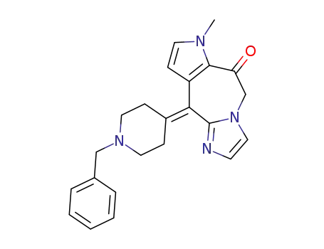 7,10-dihydro-7-methyl-10-[1-(phenylmethyl)-4-piperidinylidene]imidazo[1,2-a]pyrrolo[3,2-d]azepin-6(5H)-one