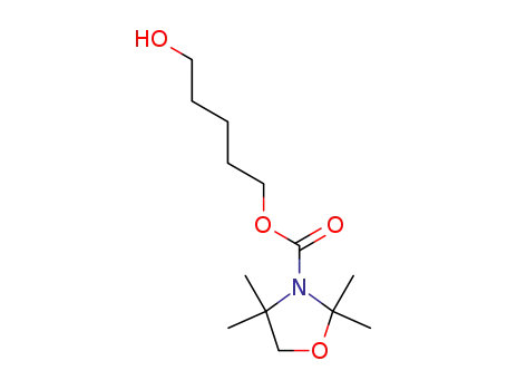 5-hydroxypentyl 2,2,4,4-tetramethyl-1,3-oxazolidine-3-carboxylate