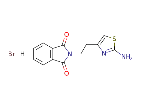 2-[2-(2-amino-1,3-thiazol-4-yl)ethyl]-1H-isoindole-1,3(2H)-dione hydrobromide