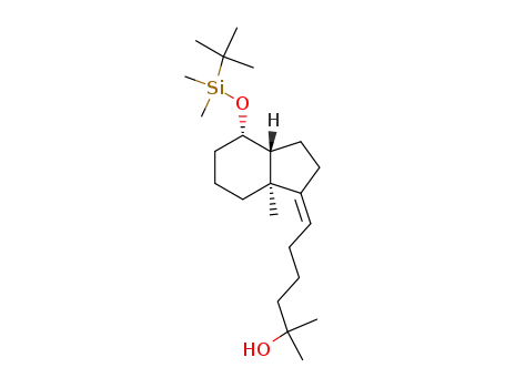 (17Z)-8β-<(tert-butyldimethylsilyl)oxy>-des-A,B-21-norcholest-17(20)-en-25-ol