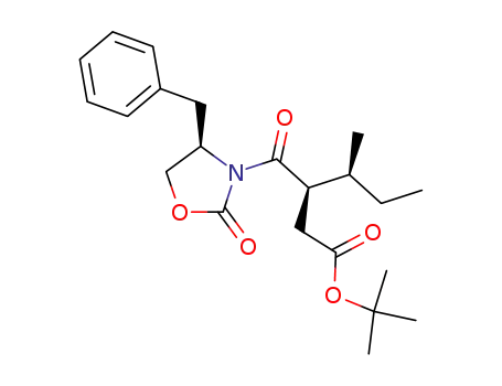 3-(4-벤질-2-옥소-옥사졸리딘-3-카르보닐)-4-메틸-헥산산 tert-부틸 에스테르