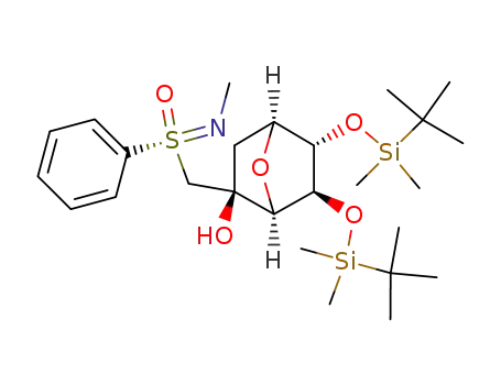 (1S,2S,4S,5S,6S)-2-exo-[((S)-N-methyl-S-phenylsulfonimidoyl)methyl]-5,6-bis[[(tert-butyl)dimethylsilyl]oxy]-7-oxabicyclo[2.2.1]heptan-2-ol
