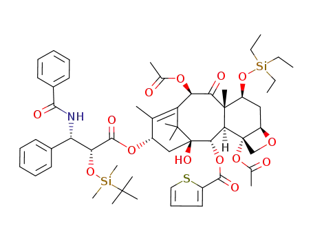 C<sub>57</sub>H<sub>77</sub>NO<sub>14</sub>SSi<sub>2</sub>