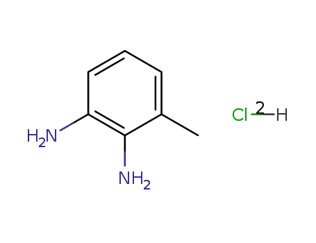 Molecular Structure of 59007-80-6 (3-methylbenzene-1,2-diamine dihydrochloride)