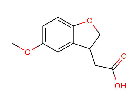 5-Methoxy-2,3-dihydro-1-benzofuran-3-acetic acid