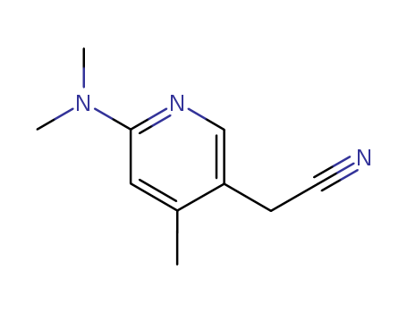 3-Pyridineacetonitrile,6-(dimethylamino)-4-methyl-                                                                                                                                                      