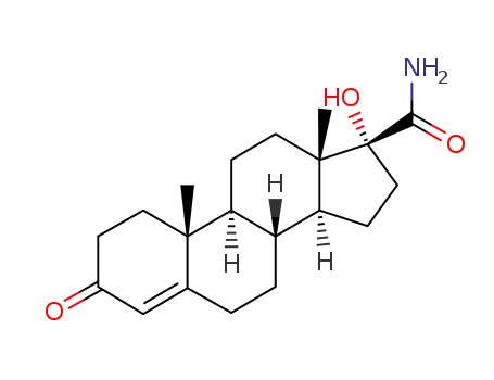 17α-hydroxy-3-oxo-4-androstene-17-carboxylic acid amide
