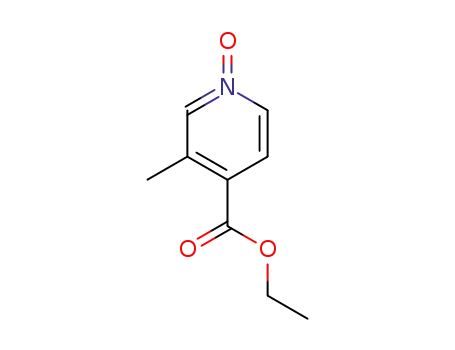 3-메틸피리딘-4-카르복실산 에틸 에스테르 N-옥사이드