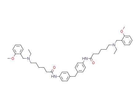 6-[ethyl-(2-methoxy-benzyl)-amino]-hexanoic acid [4-(4-{6-[ethyl-(2-methoxy-benzyl)-amino]-hexanoylamino}-benzyl)-phenyl]-amide