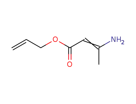 Molecular Structure of 14205-41-5 (2-Butenoic acid, 3-amino-, 2-propenyl ester)