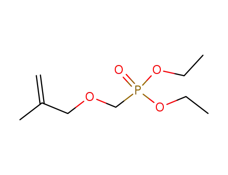 Molecular Structure of 108070-91-3 (diethyl (4-methyl-2-oxa-4-pentenyl)phosphonate)