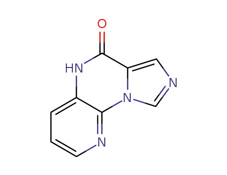 Molecular Structure of 240815-49-0 (IMIDAZO[1,5-A]PYRIDO[3,2-E]PYRAZIN-6-OL)