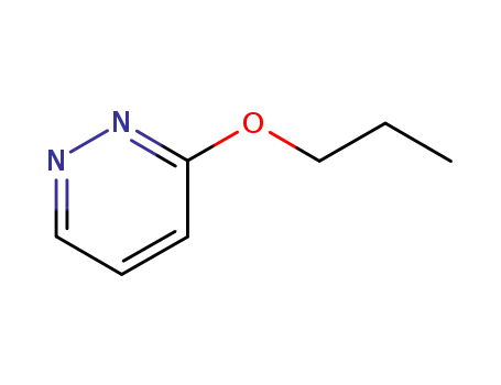 Molecular Structure of 748141-89-1 (3-Propoxypyridazine)