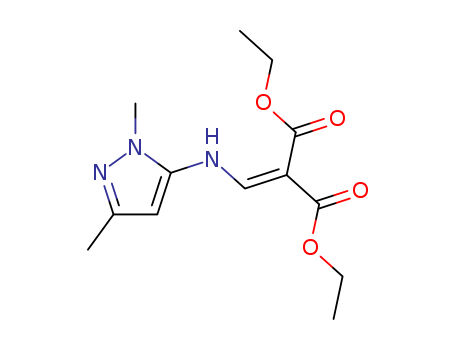 Propanedioic acid,2-[[(1,3-dimethyl-1H-pyrazol-5-yl)amino]methylene]-, 1,3-diethyl ester