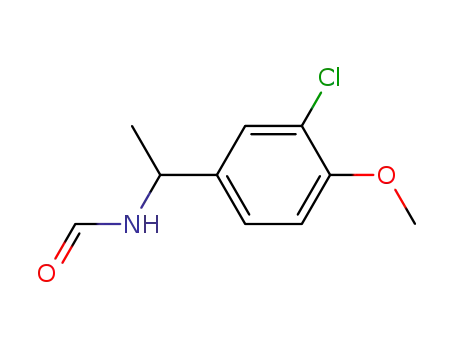 N-[1-(3-Chloro-4-methoxy-phenyl)-ethyl]-formamide