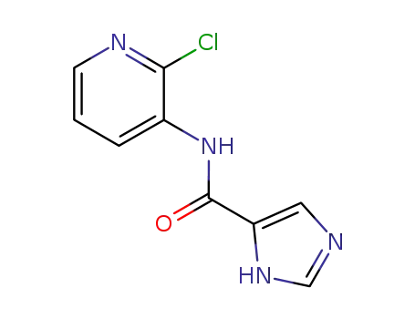 N-(2-클로로피리딘-3-YL)-1H-이미다졸-5-카르복사미드