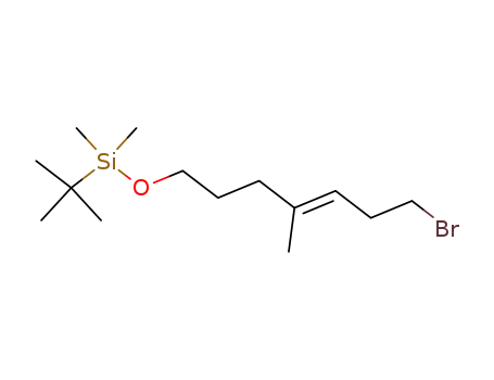 1-bromo-7-tert-butyldimethylsiloxy-4-methyl-3-heptene