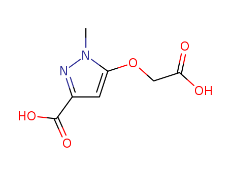 1H-Pyrazole-3-carboxylicacid,5-(carboxymethoxy)-1-methyl-(9CI)