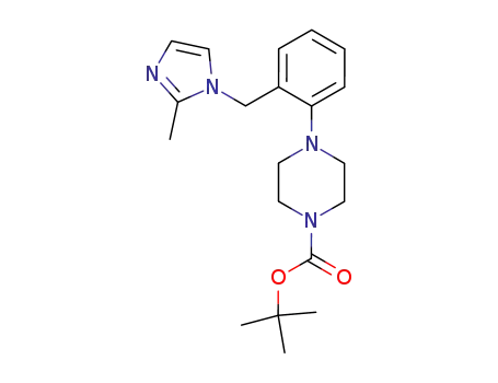 1-Piperazinecarboxylic acid,
4-[2-[(2-methyl-1H-imidazol-1-yl)methyl]phenyl]-, 1,1-dimethylethyl ester