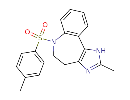 Molecular Structure of 717917-14-1 (2-Methyl-6-[(4-methylphenyl)sulfonyl]-1,4,5,6-tetrahydroimidazo[4,5-d][1]benzazepine)