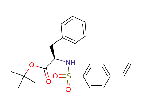 (R)-3-Phenyl-2-(4-vinyl-benzenesulfonylamino)-propionic acid tert-butyl ester