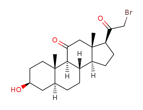 (3β,5α)-21-bromo-3-hydroxypregnane-11,20-dione