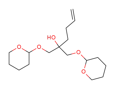 1-(tetrahydropyran-2-yloxy)-2-(tetrahydropyran-2-yloxymethyl)-5-hexen-2-ol
