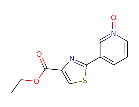 2-(1-Oxy-pyridin-3-yl)-thiazole-4-carboxylic acid ethyl ester