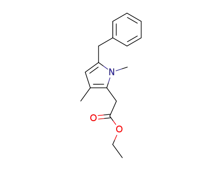 (5-Benzyl-1,3-dimethyl-1H-pyrrol-2-yl)-acetic acid ethyl ester