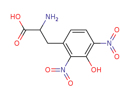 Molecular Structure of 103753-98-6 (3-hydroxy-2,4-dinitro-phenylalanine)
