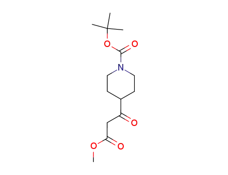 1-Boc-beta-oxo-4-piperidinepropanoic acid methyl ester