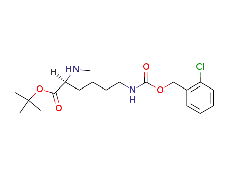 (S)-6-(2-Chloro-benzyloxycarbonylamino)-2-methylamino-hexanoic acid tert-butyl ester