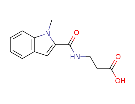 N-[(1-methyl-1H-indol-2-yl)carbonyl]-beta-alanine